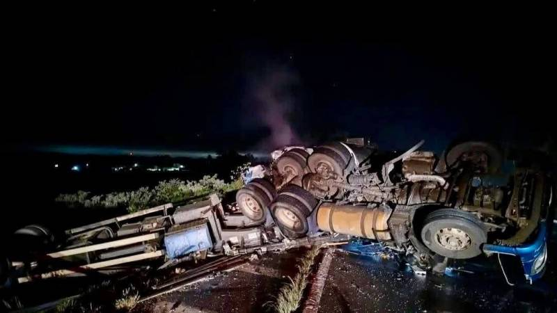Capa Caminhoneiro panambiense morre em acidente na BR-153 em Santa Catarina