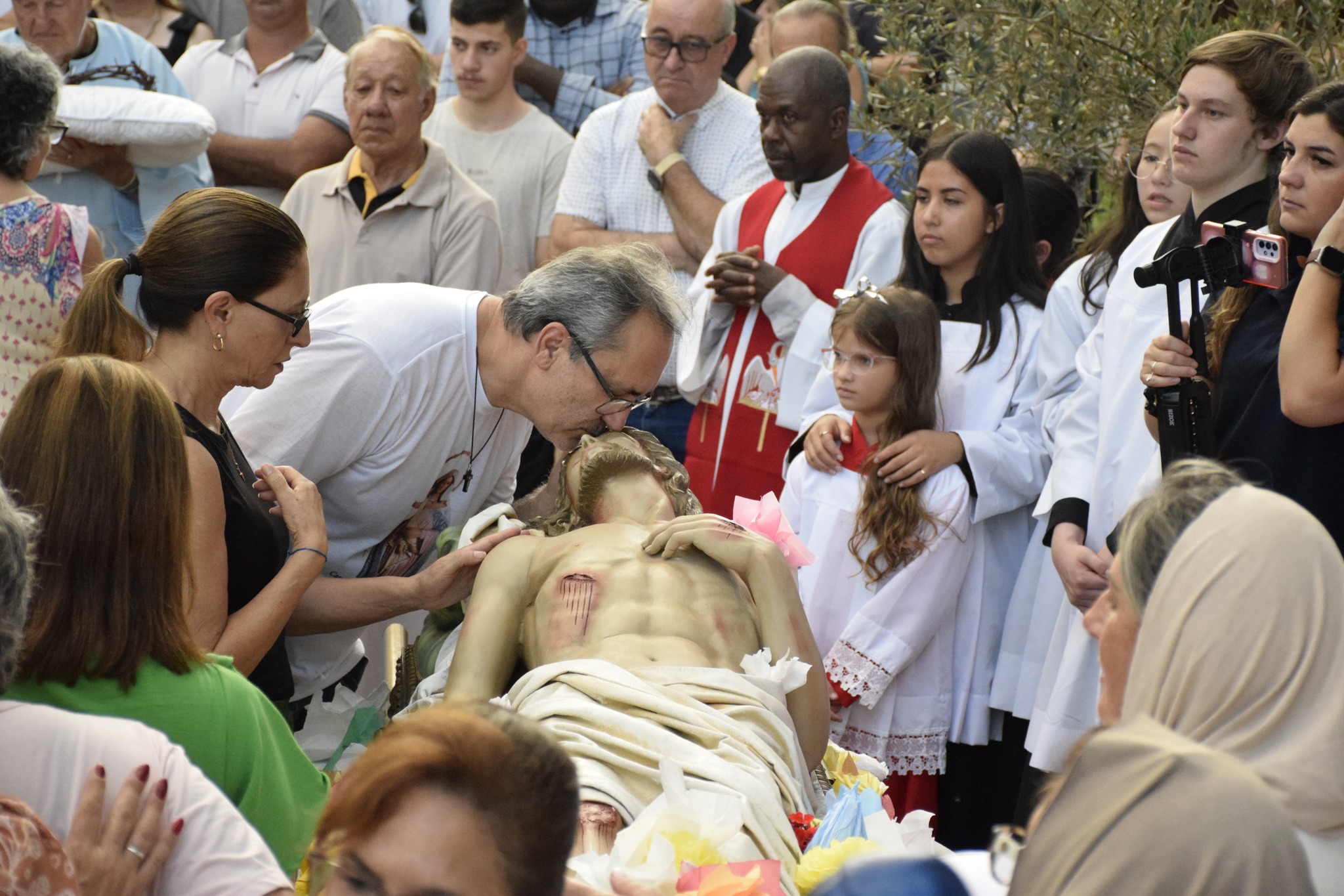 Capa Celebração da Paixão do Senhor e Procissão do Cristo Morto reúnem fiéis em Palmeira das Missões