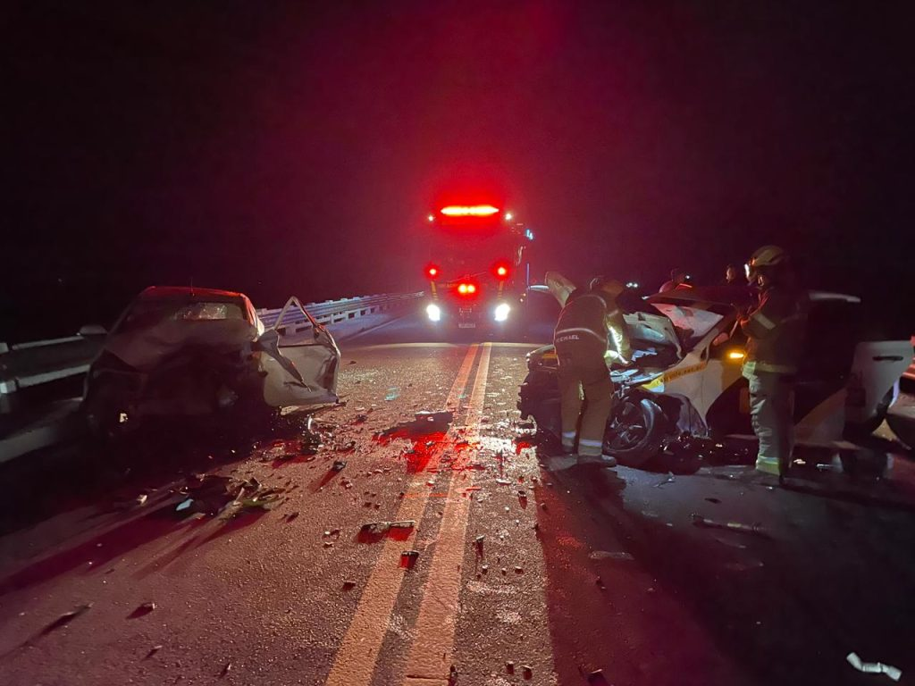 Capa Acidente na BR-285 em Carazinho: Três veículos colidem e deixam feridos