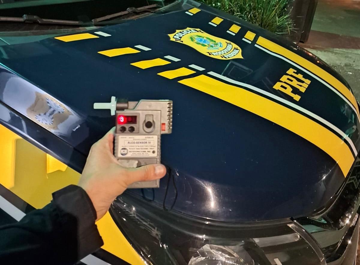 Capa PRF coordena mobilização integrada contra embriaguez ao volante no Rio Grande do Sul