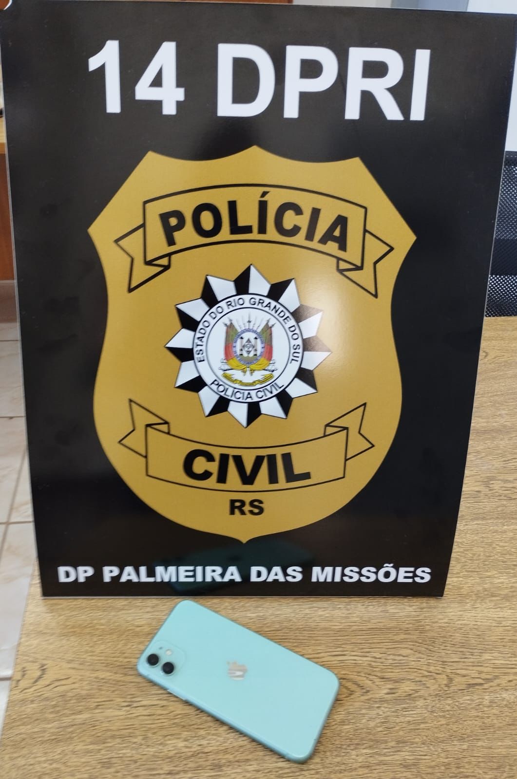 Capa Polícia Civil de Palmeira das Missões cumpre mandado em investigação de crime de divulgação de cenas íntimas