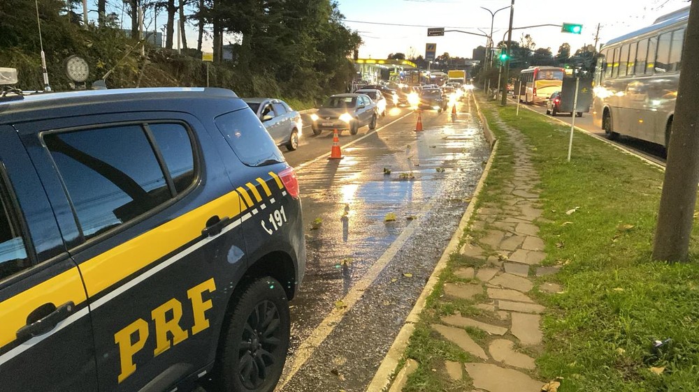 Capa PRF alerta para risco de gelo nas rodovias durante o inverno no Rio Grande do Sul