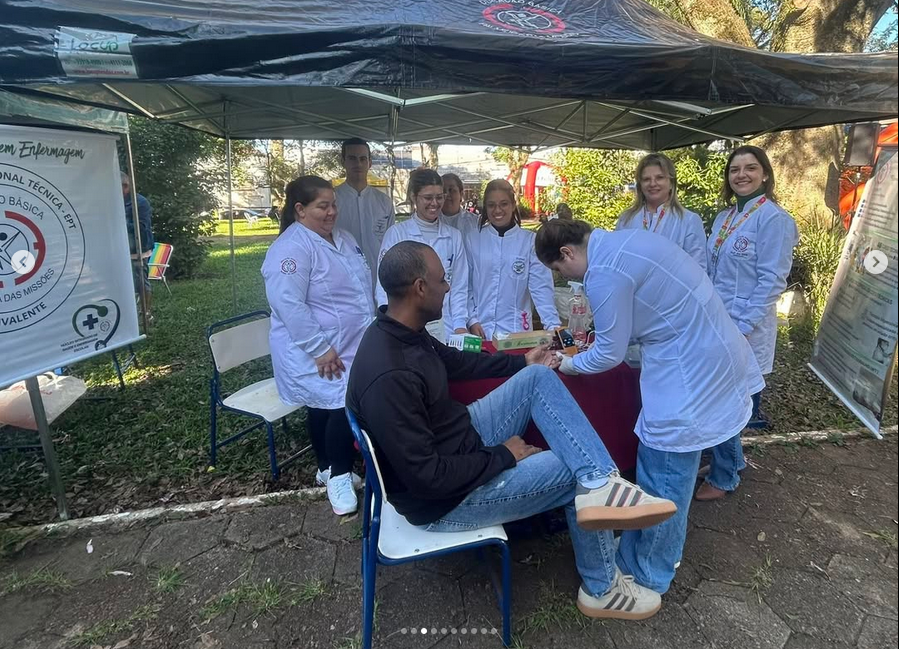 Capa 16ª Feira da Saúde do Lions Clube reúne comunidade em Palmeira das Missões