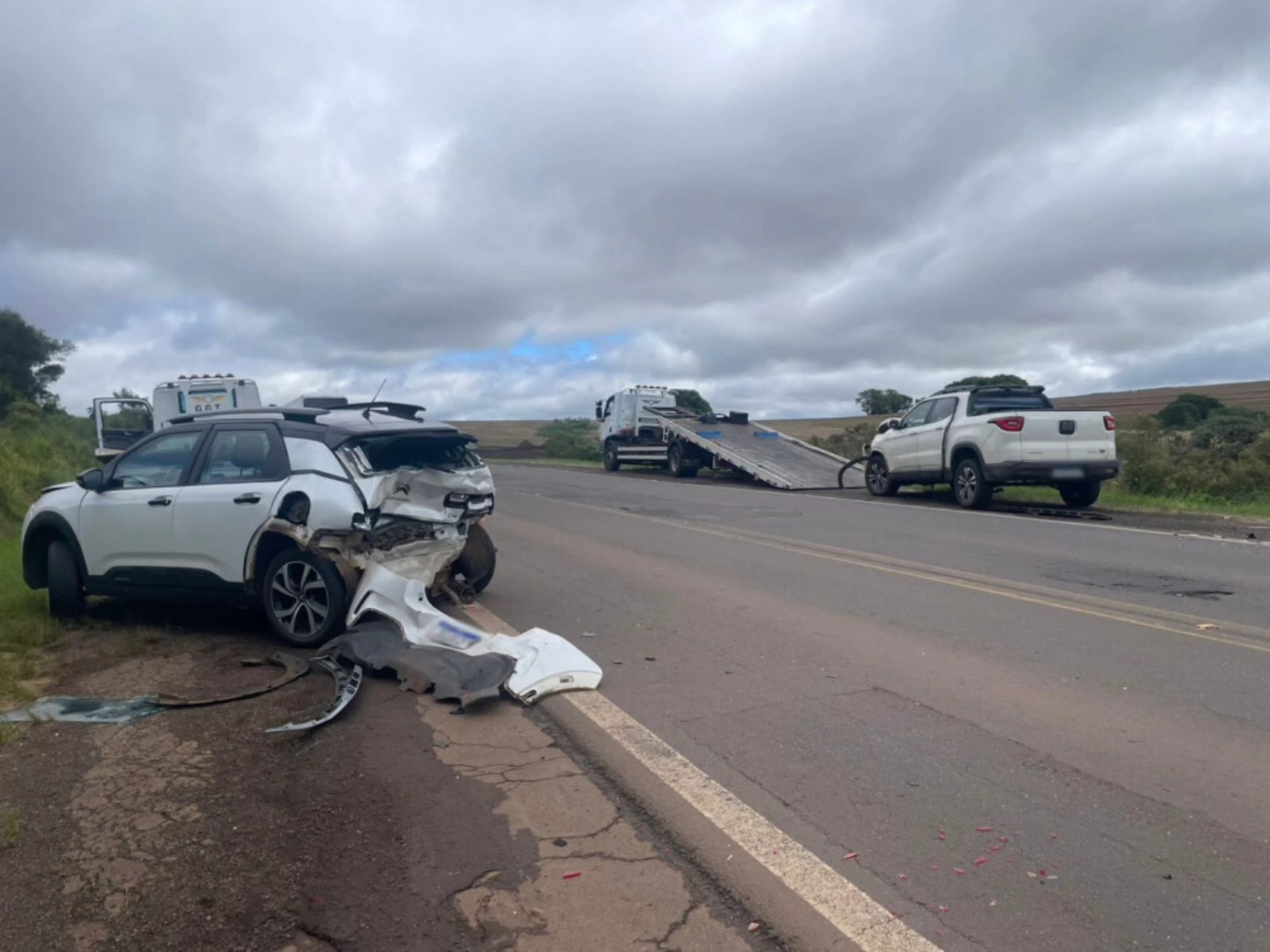 Capa Engavetamento na BR-285 deixa feridos entre Carazinho e Saldanha Marinho