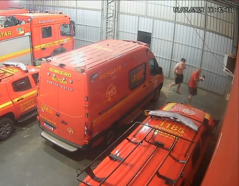 Capa Bombeiros de Sarandi atendem bebê de 11 dias vítima de engasgo