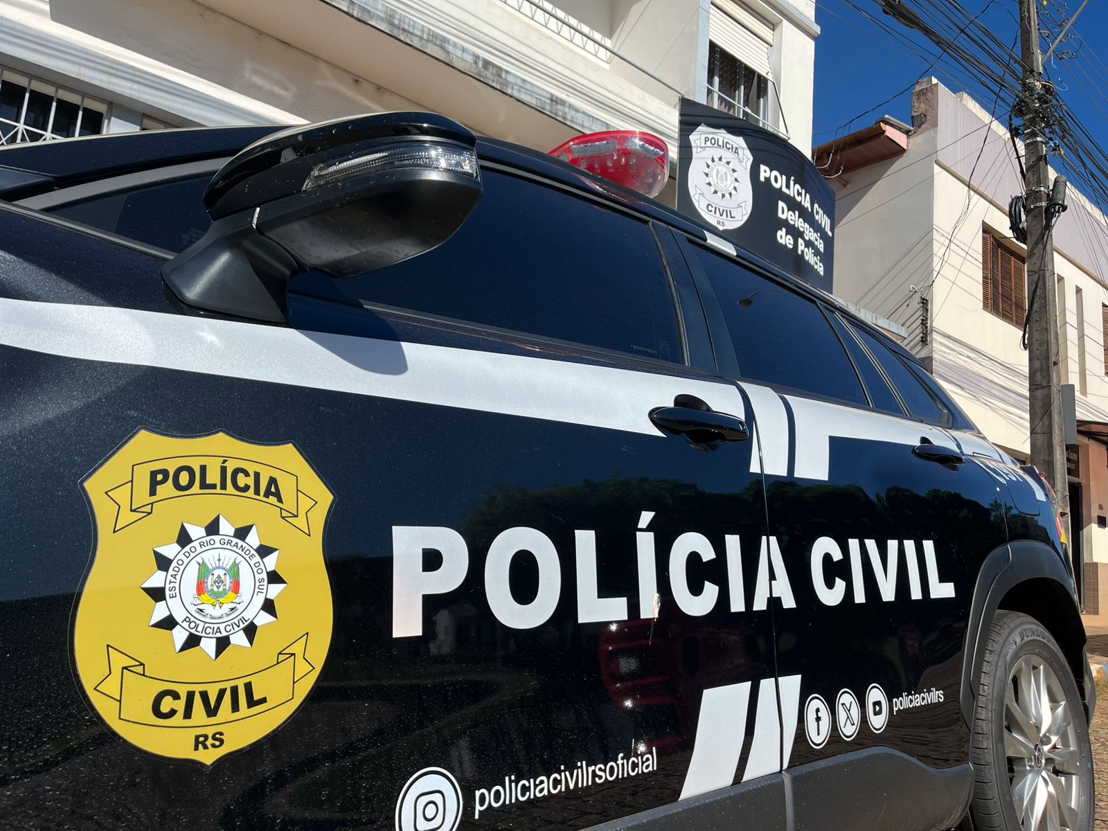 Capa Polícia Civil apreende adolescente por ato infracional ligado a homicídio em Palmeira das Missões