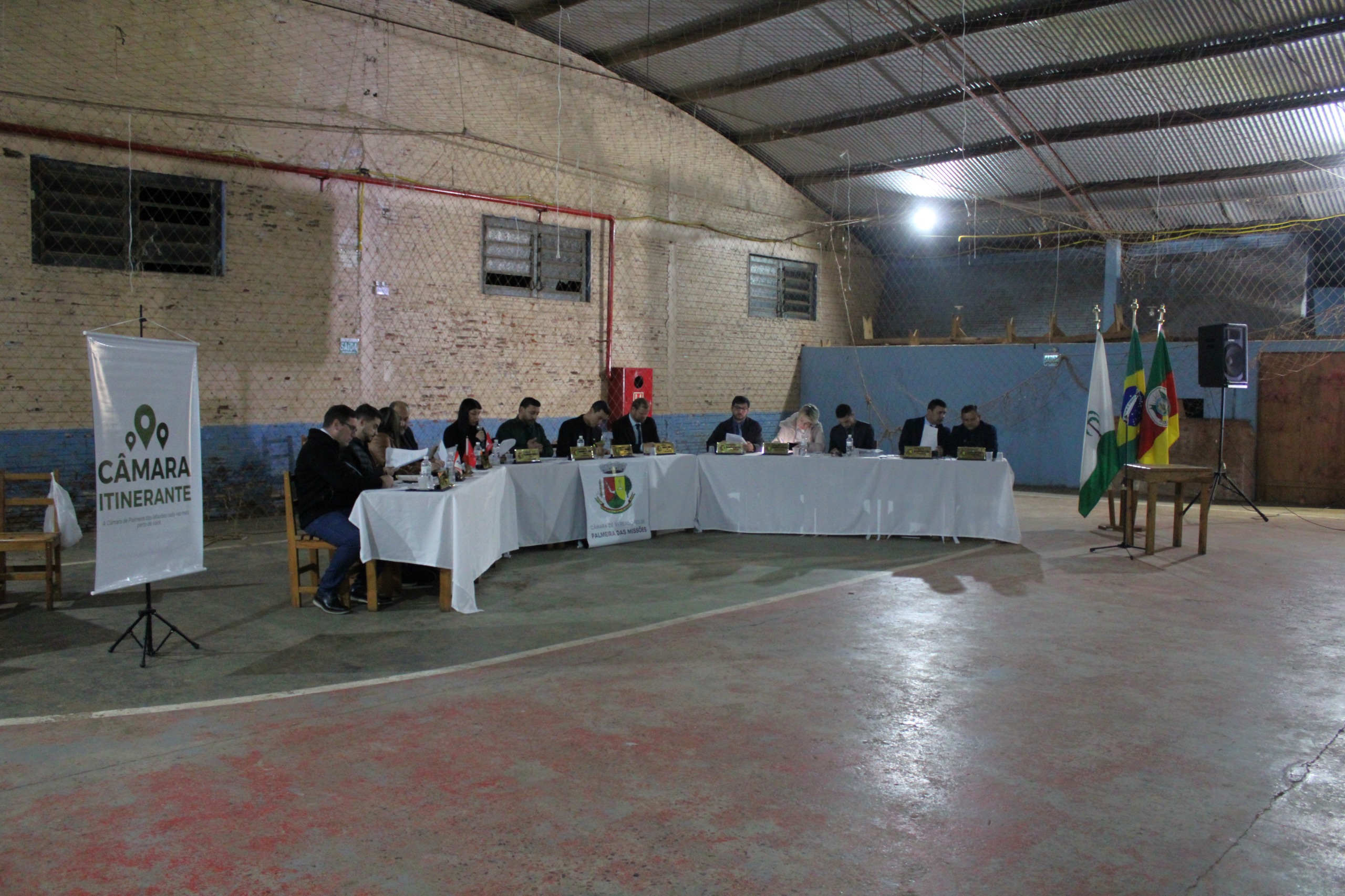 Capa Sessão itinerante da Câmara de Palmeira das Missões ocorre nesta segunda-feira (20) em Esquina São Bento