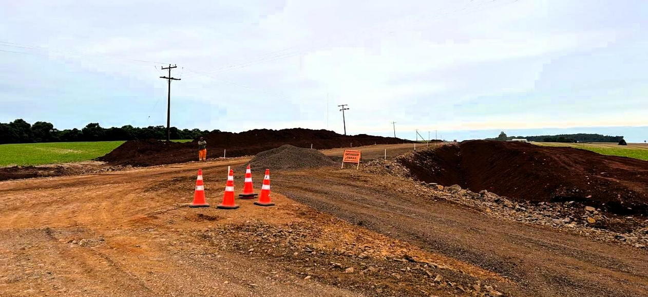 Capa Obras de asfaltamento entre Carazinho e Chapada entram em fase decisiva da ERS-330