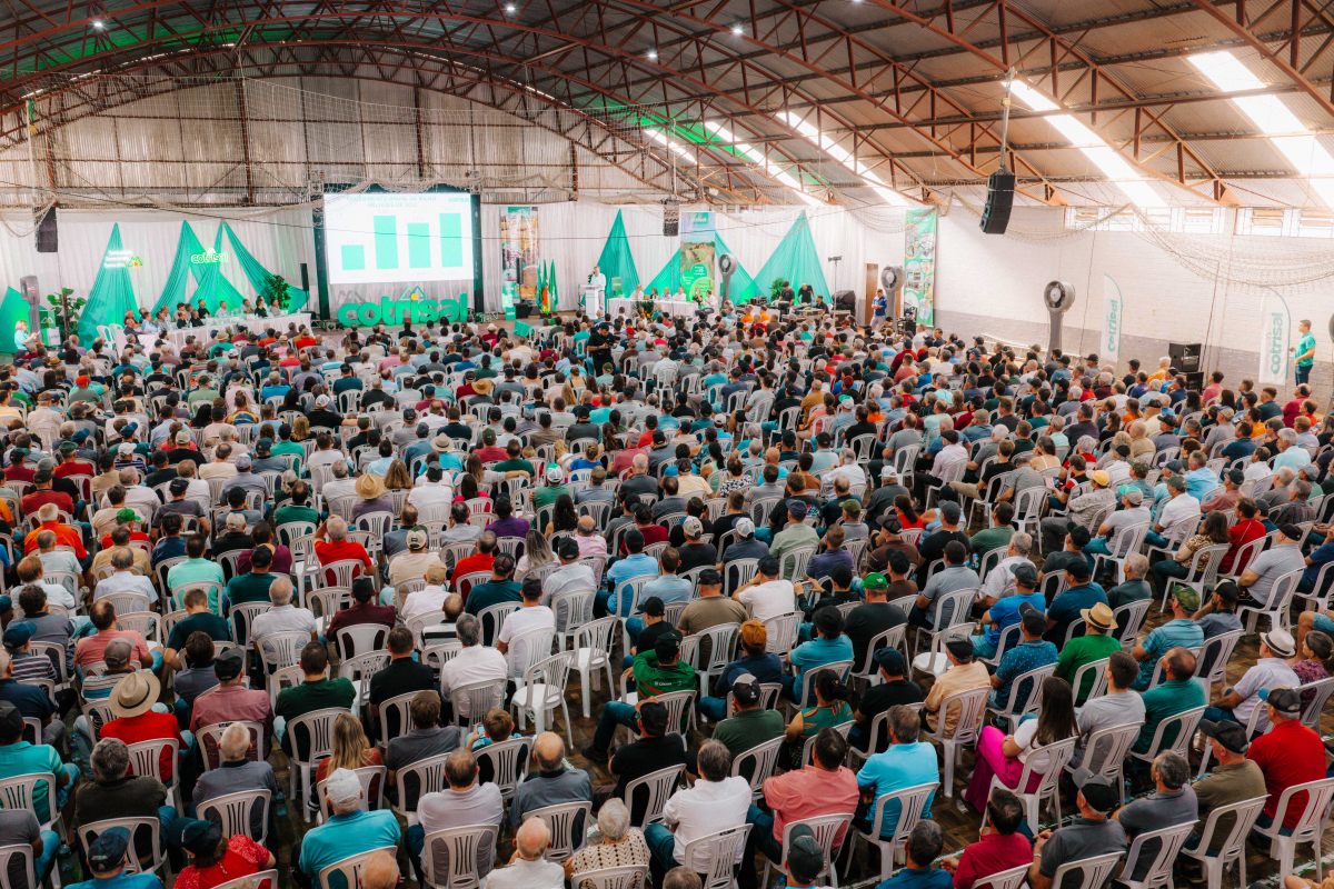 Capa Cotrisal registra resultado histórico de R$ 219 milhões e aprova distribuição de R$ 70 milhões aos associados