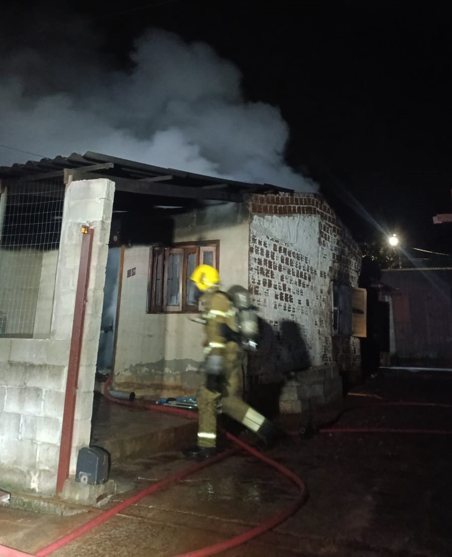 Capa Homem é preso por incêndio doloso no bairro João Armindo, em Panambi