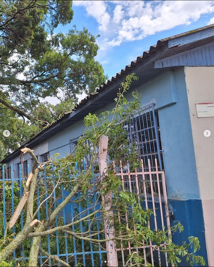 Capa Temporal suspende aulas em escolas estaduais e municipais de Palmeira das Missões