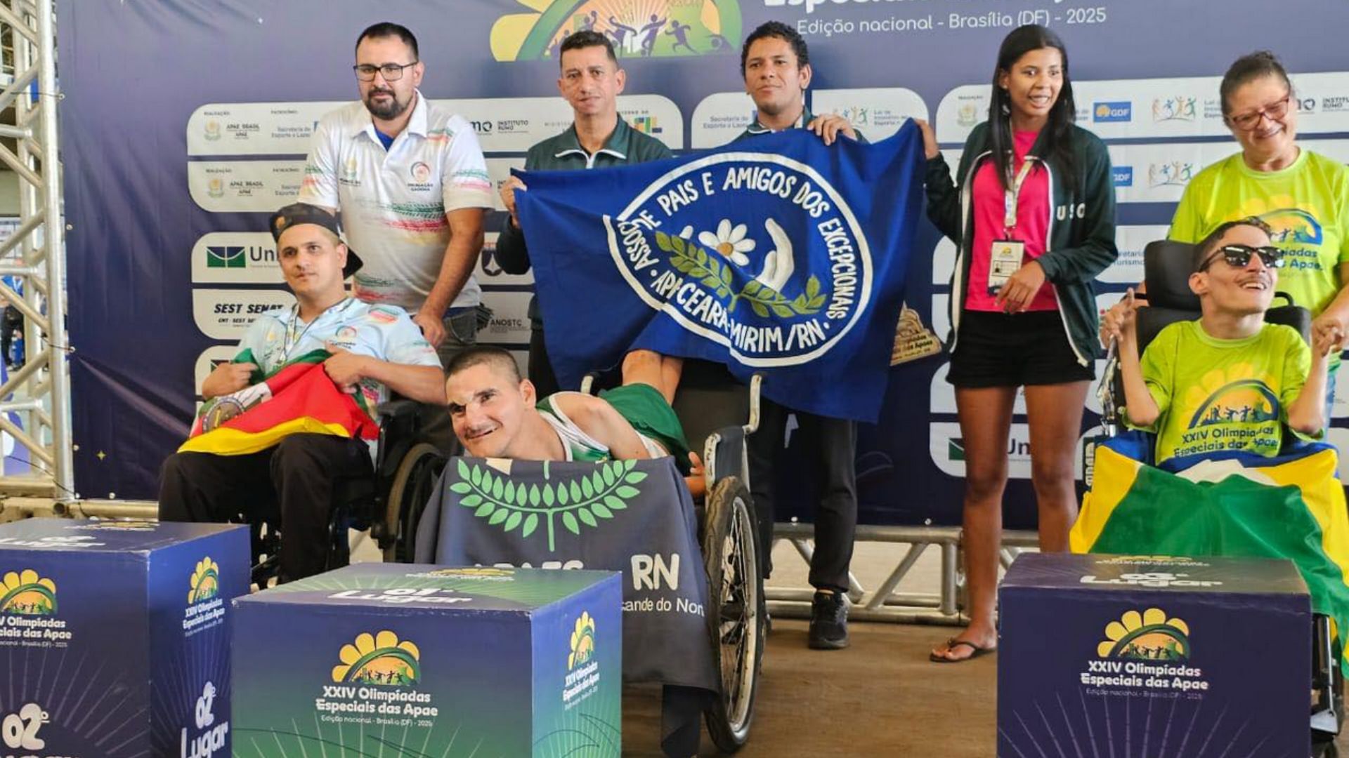 Capa Aluno da APAE de Palmeira das Missões conquista medalha de prata em Olimpíada Nacional