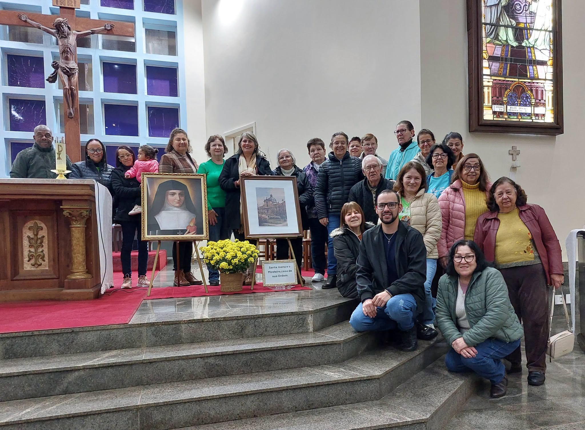 Capa Tríduo de Santa Joana de Chantal é celebrado na Paróquia Santo Antônio de Palmeira das Missões