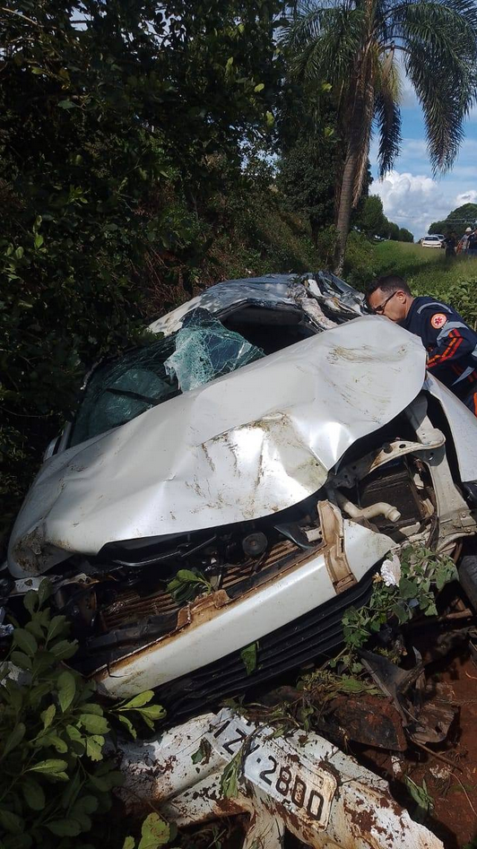 Capa Homem morre em acidente na BR-468 em Palmeira das Missões