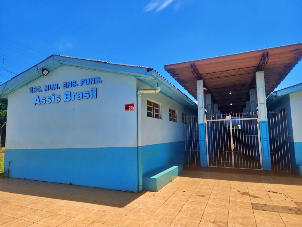 Capa Escola Municipal Assis Brasil, em Palmeira das Missões, é premiada no Programa Alfabetiza Tchê
