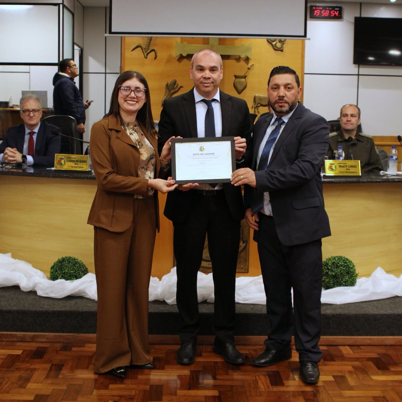 Capa Câmara de Palmeira das Missões homenageia ACAIP pelos 100 anos de história