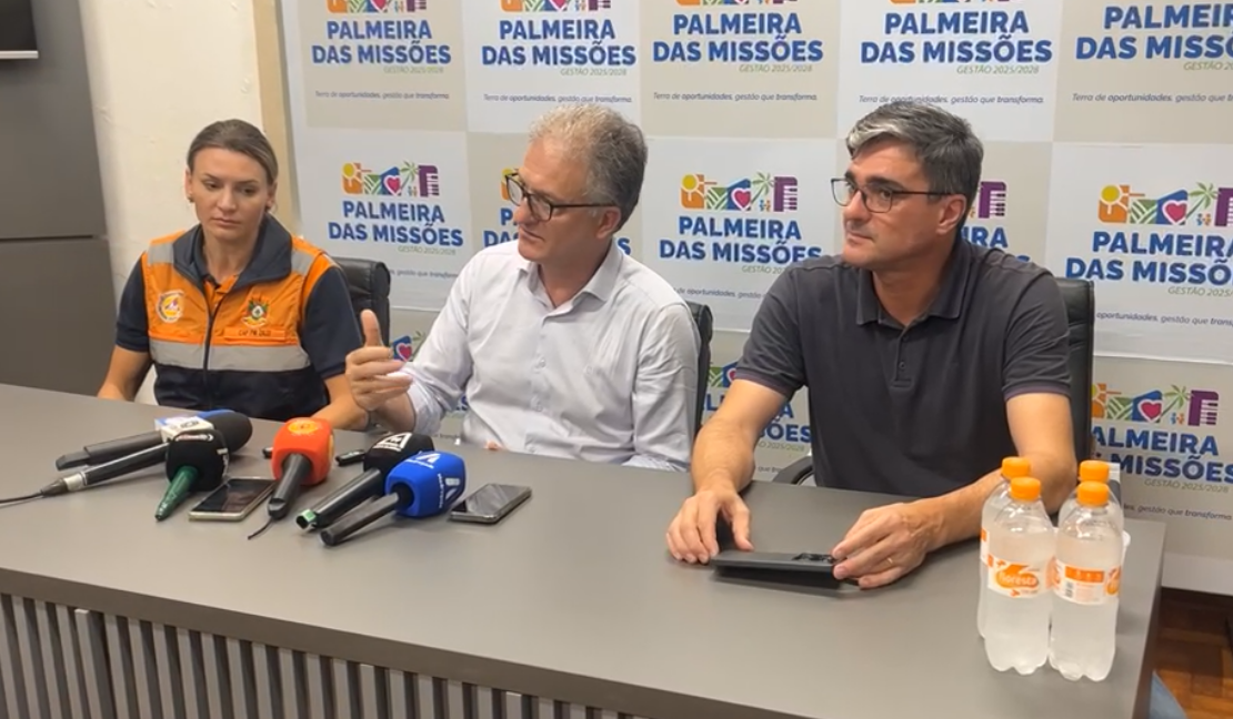 Capa Tempestade deixa mais de 550 famílias atingidas e Palmeira das Missões deve decretar situação de emergência