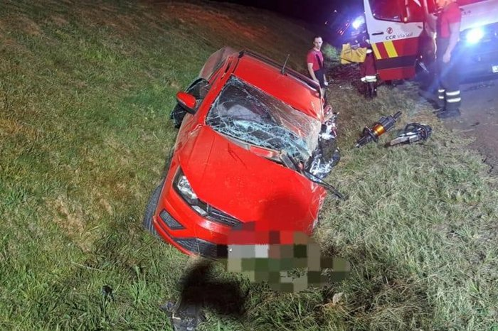 Capa Homem morre em acidente envolvendo carro e caminhão na BR-386, em Soledade