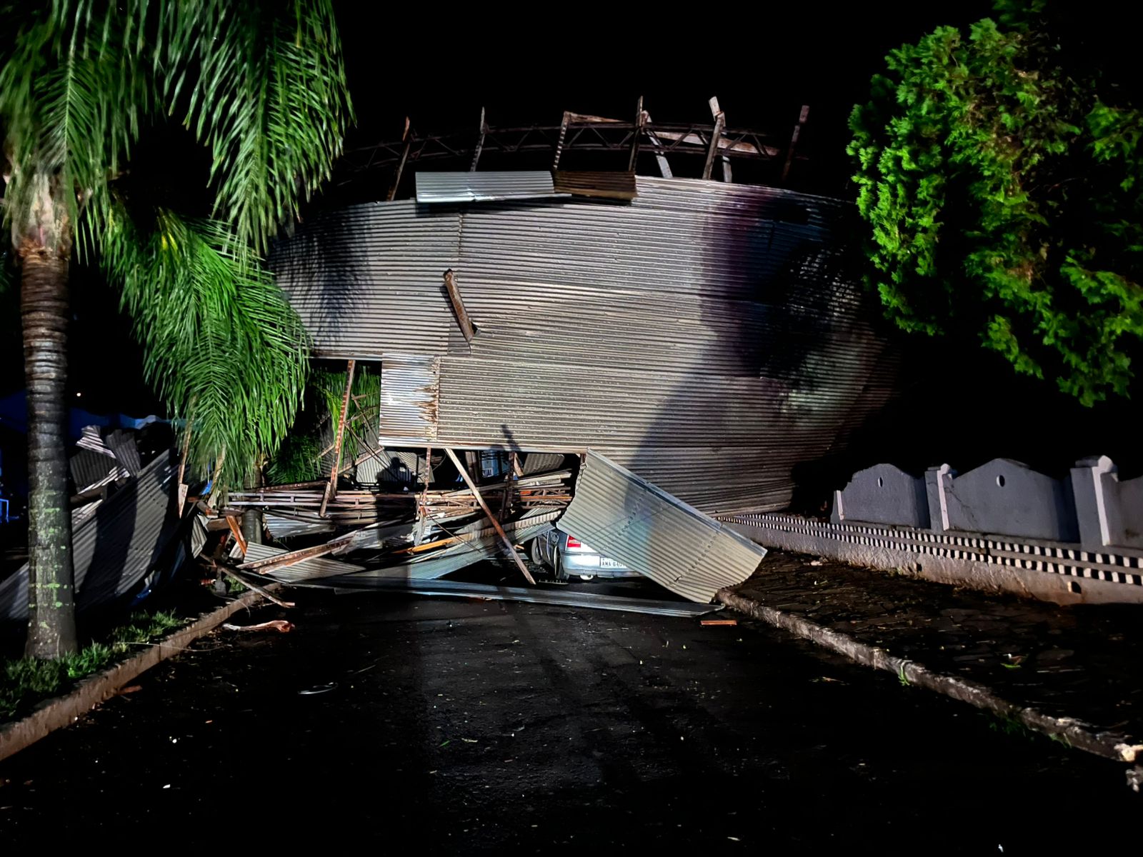 Capa Palmeira das Missões enfrenta impactos severos após temporal