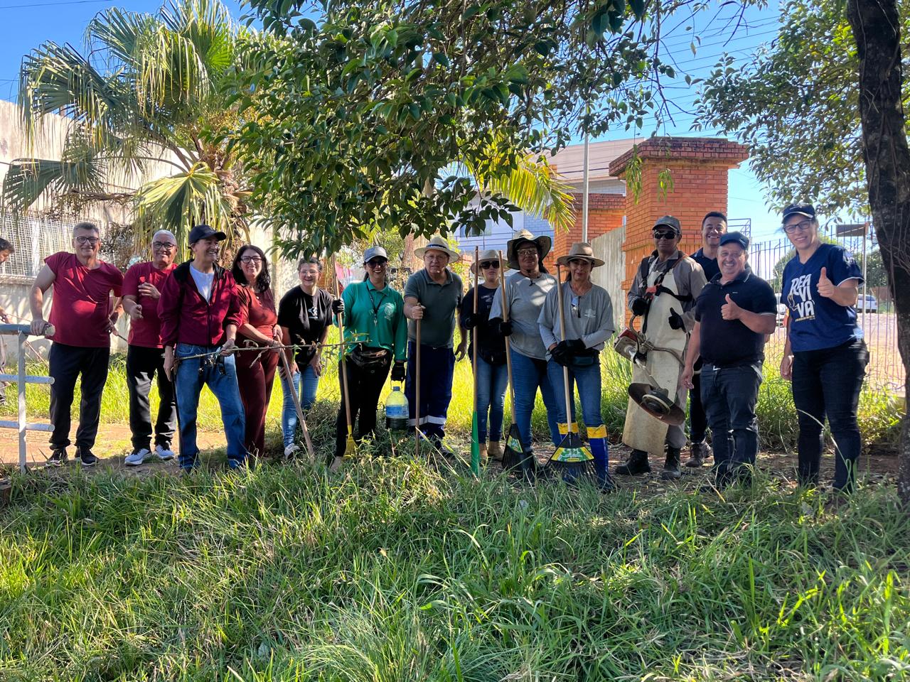 Capa Mutirão de limpeza marca início da transformação do antigo campus da UPF em centro de educação infantil em Palmeira das Missões