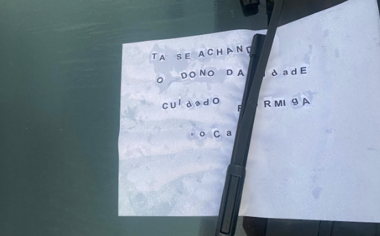 Capa Prefeito de Barra Funda é alvo de ameaça com bilhete anônimo