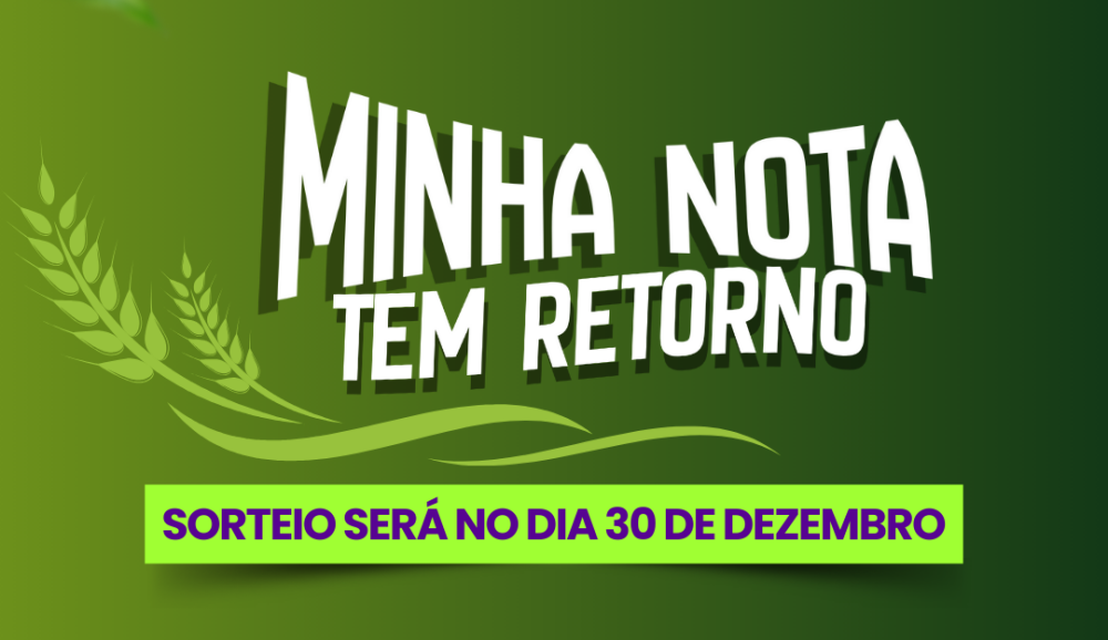 Capa Sorteio da campanha Minha Nota Tem Retorno ocorre nessa terça-feira em Palmeira das Missões