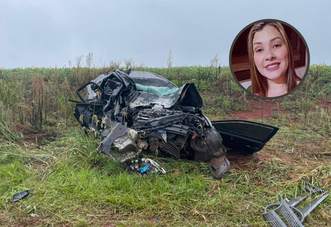 Capa Mulher que morreu em acidente viajava para velório do pai em Jaboticaba