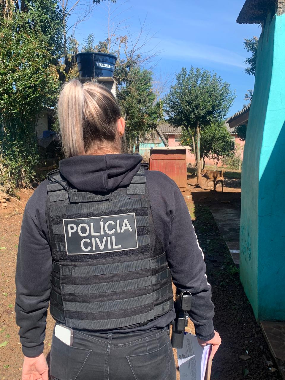 Capa Operação da Polícia Civil resulta em apreensão de arma de fogo em Lajeado do Bugre e Sagrada Família