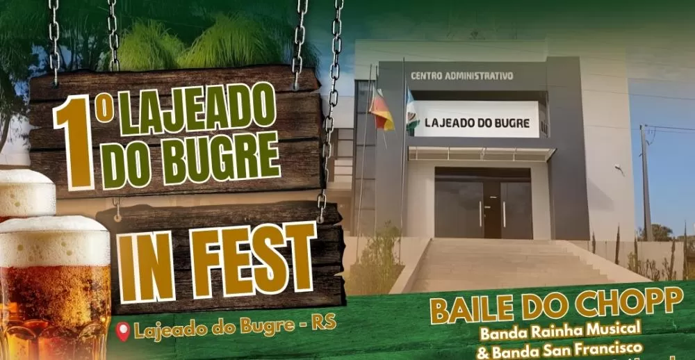 Capa Lajeado do Bugre realiza 1º In Fest em comemoração aos 34 anos de emancipação