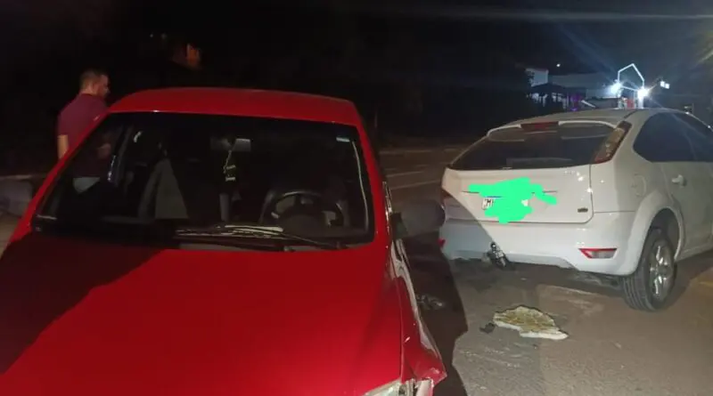 Capa Motorista embriagado provoca acidente na Rua 25 de Julho, em Panambi