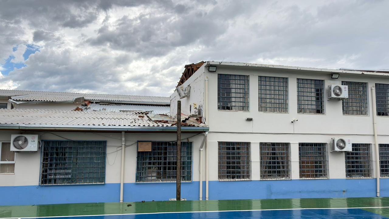Capa Estado destina R$ 960 mil para recuperar 12 escolas após temporal em Palmeira das Missões