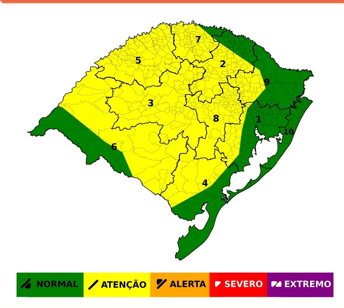 Capa Temporais com granizo e ventos de até 80 km/h colocam o RS em alerta nesta quarta-feira
