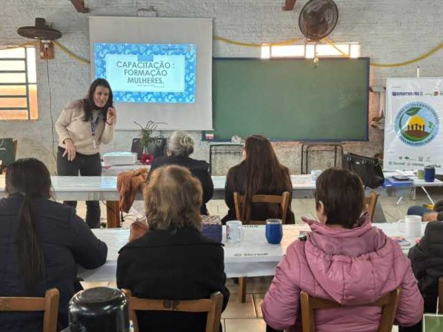 Capa Curso da Emater capacita mulheres rurais de São Pedro das Missões e São José das Missões