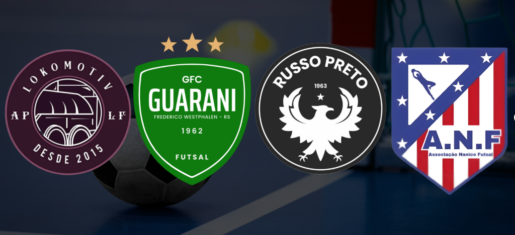 Capa Lokomotiv e Guarani lideram atrações da 3ª Copa Nanico de Futsal