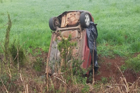 Homem perde controle de carro e morre em acidente em Tapejara