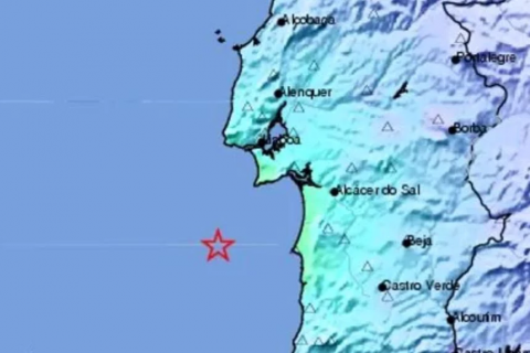 Terremoto atinge Portugal