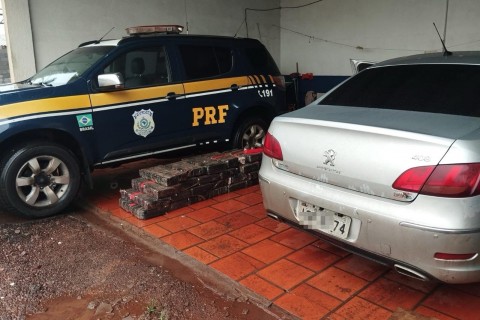 PRF prende traficante com mais de 250 quilos de maconha em Frederico Westphalen