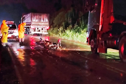 Adolescente morre após colisão entre moto e trator em Jaboticaba