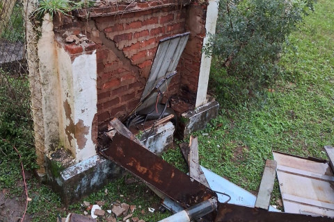 Sistema elétrico da estação do Rio Macaco é furtado na madrugada desse domingo (07)