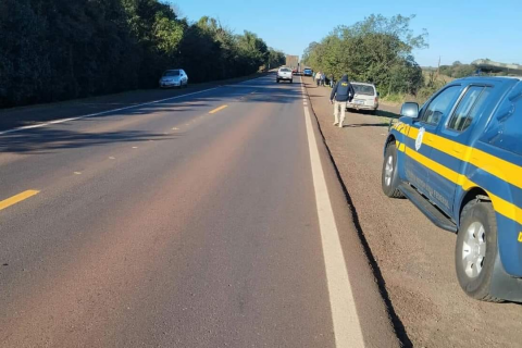 PRF atende acidente com lesões na BR-285 em São Luiz Gonzaga