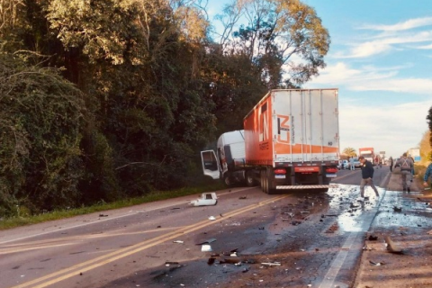 Acidente resulta em morte na ERS-322 em Tapera