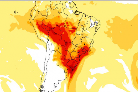 Fumaça das queimadas retorna à região a partir de quinta-feira