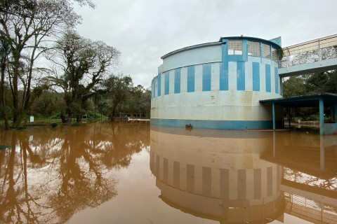 Rio Uruguai atinge cota de alerta em Iraí devido às intensas chuvas dos últimos dias